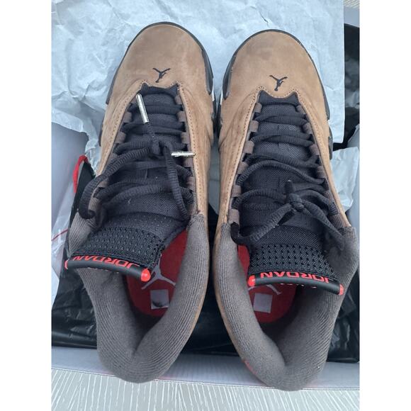 Air Jordan 14 Retro SE Size 9 DO9406 200 Archaeo Brown/Multi-color main image 7